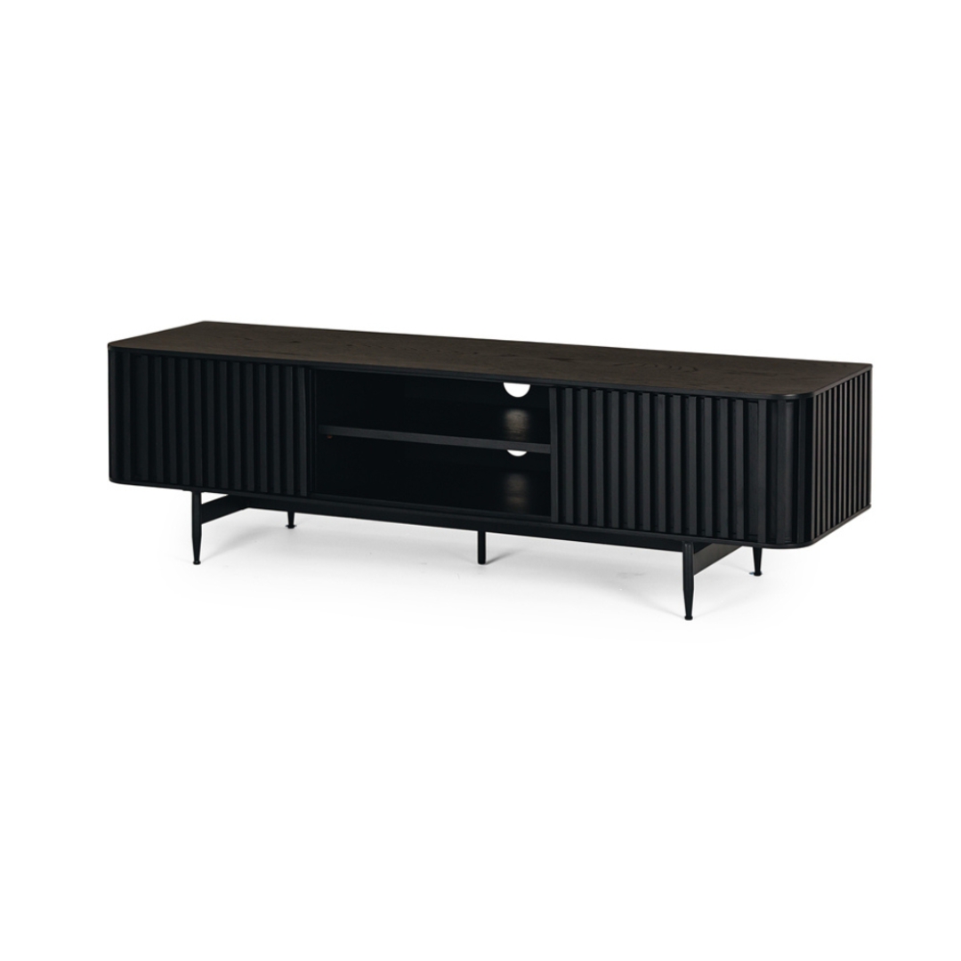 Linea TV Stand - All Black image 0